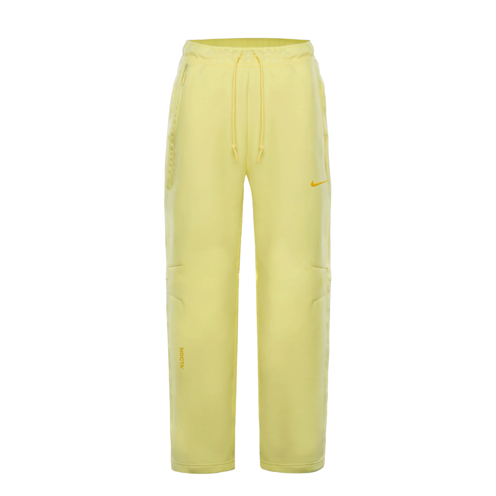 Nike NOCTA Gelbes Tech Fleece Set: Warmer & Stylischer Hoodie & Hose für Herren