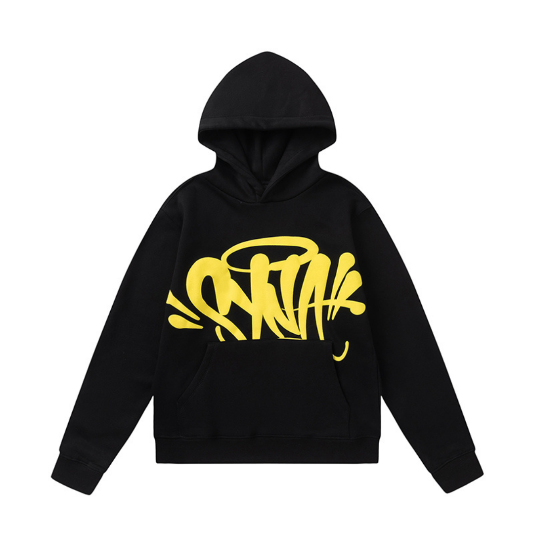 Syna World Gelber Streetwear Trainingsanzug Herren – Bequem & Stylisch – Central Cee Kollektion