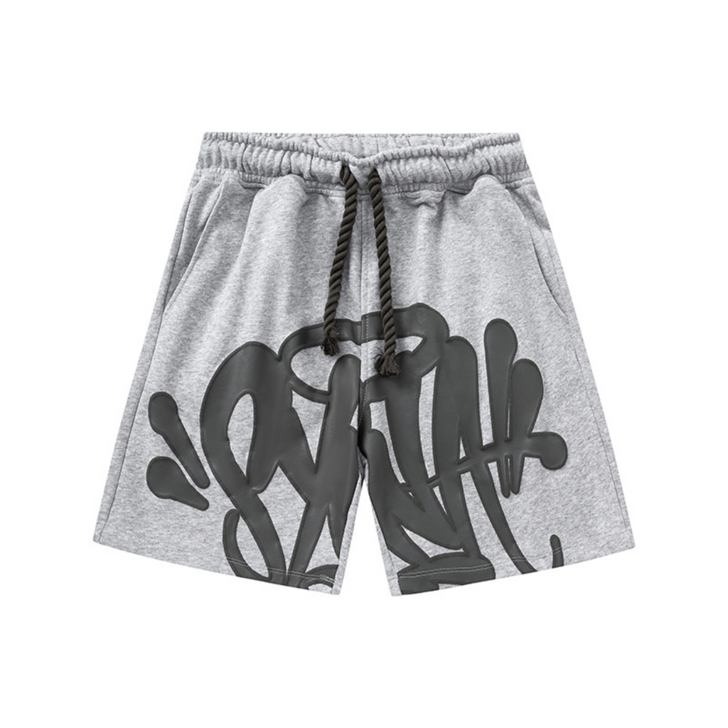 Syna World Grauer Logo Trainingsanzug Set: Ultimativer Streetwear Komfort & Stil