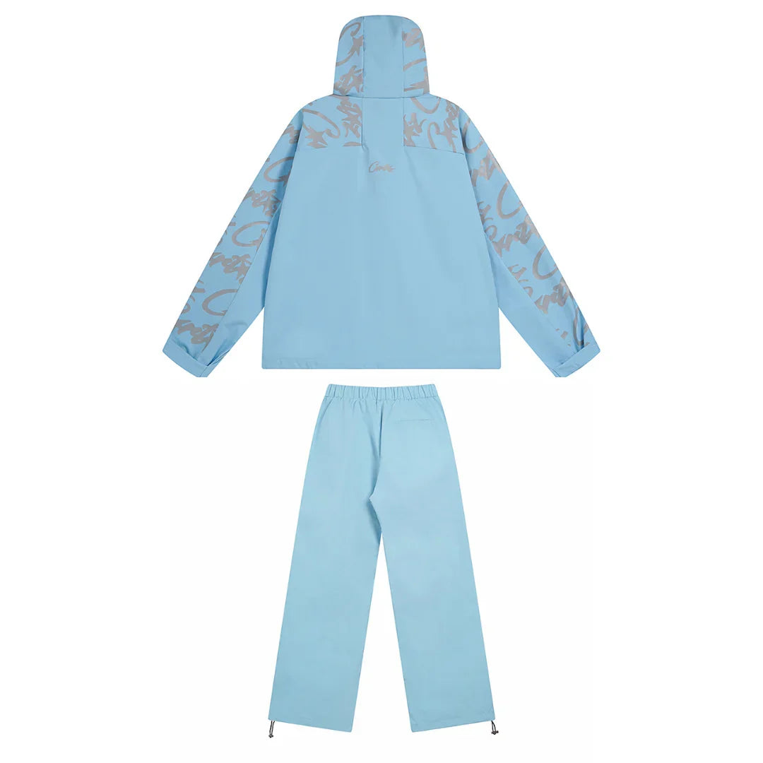 Corteiz Arktisblau Urban Streetwear Trainingsanzug – Bequem, Stylisch & Exklusiv