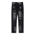 Gallery Dept. Bemalte Jeans: Einzigartiger Streetwear Denim mit Künstlerischen Details