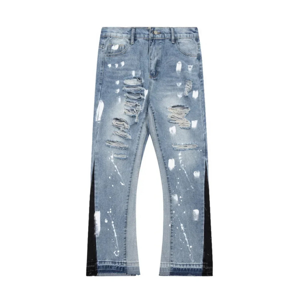 Gallery Dept. Handbemalte Denim-Jeans: Einzigartiger Streetwear-Look mit künstlerischem Flair