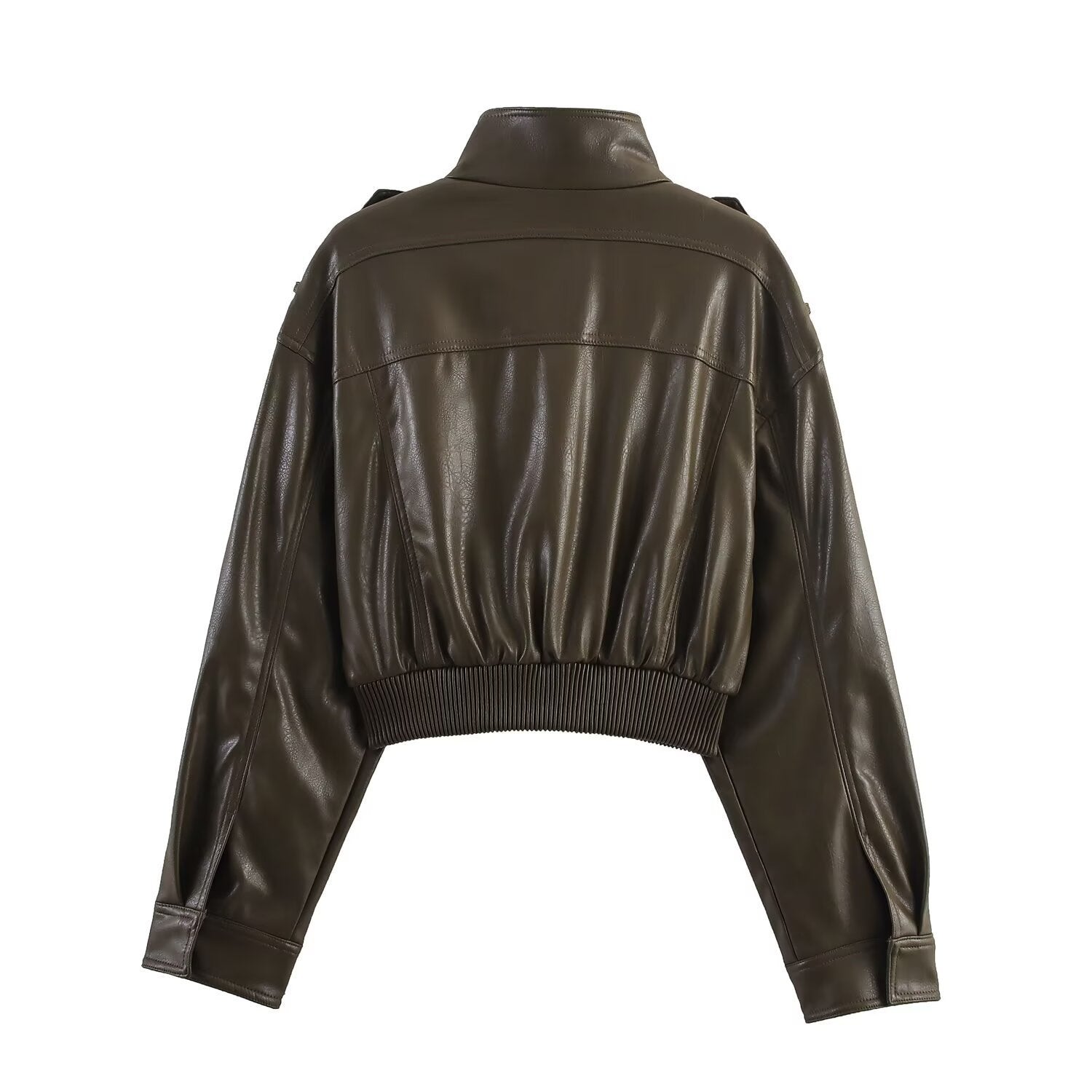 Zarel Leather Jacket