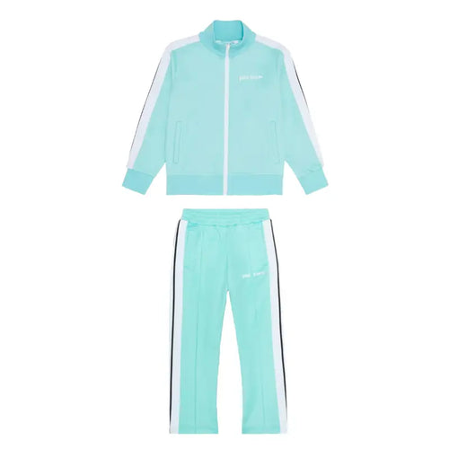 Palm Angels Babyblauer Luxus-Trainingsanzug: Stilvoller Urban-Look für Komfort und Trend