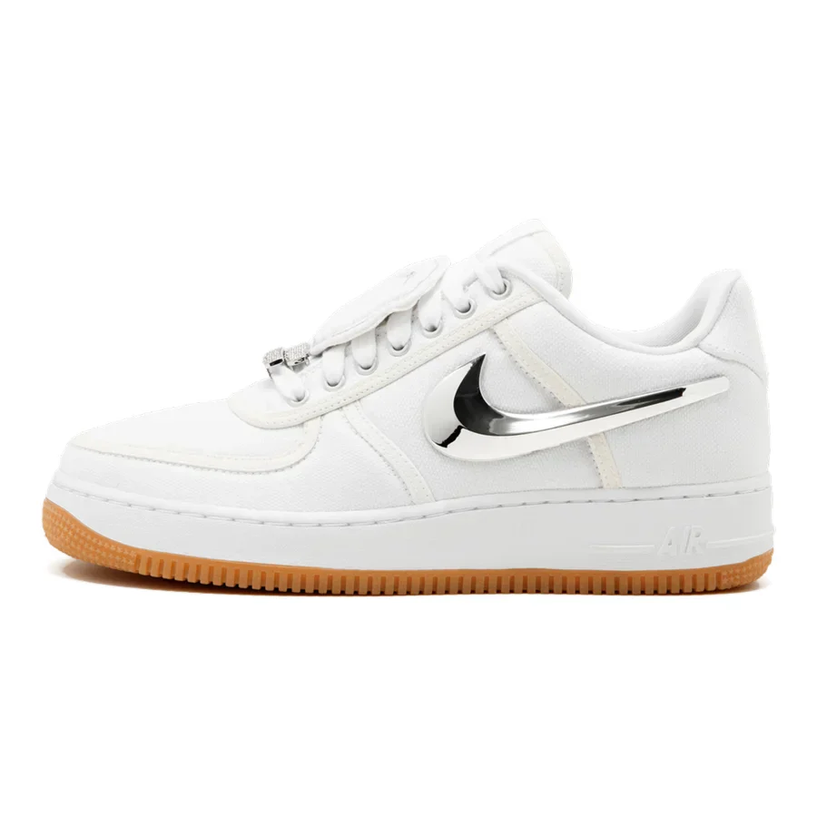 Nike Air Force 1 Low Travis Scott White Canvas Sneaker Limitierte Edition