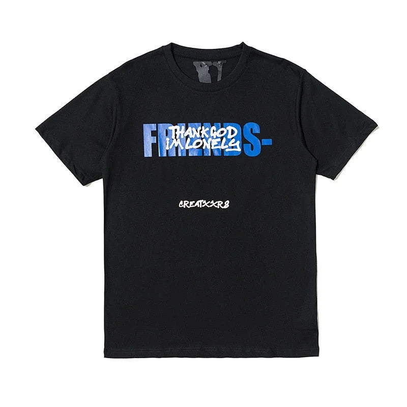 V-LONE Lonely Statement T-Shirt für Herren – Urbaner Streetwear Stil