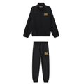 Corteiz Schwarzer Gelber Trainingsanzug Set – Stilvoller Streetwear Freizeitanzug für Herren