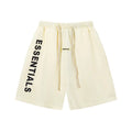 Essentials Beige Shorts: Bequeme, stylische Baumwoll-Shorts für lässigen Streetwear-Look