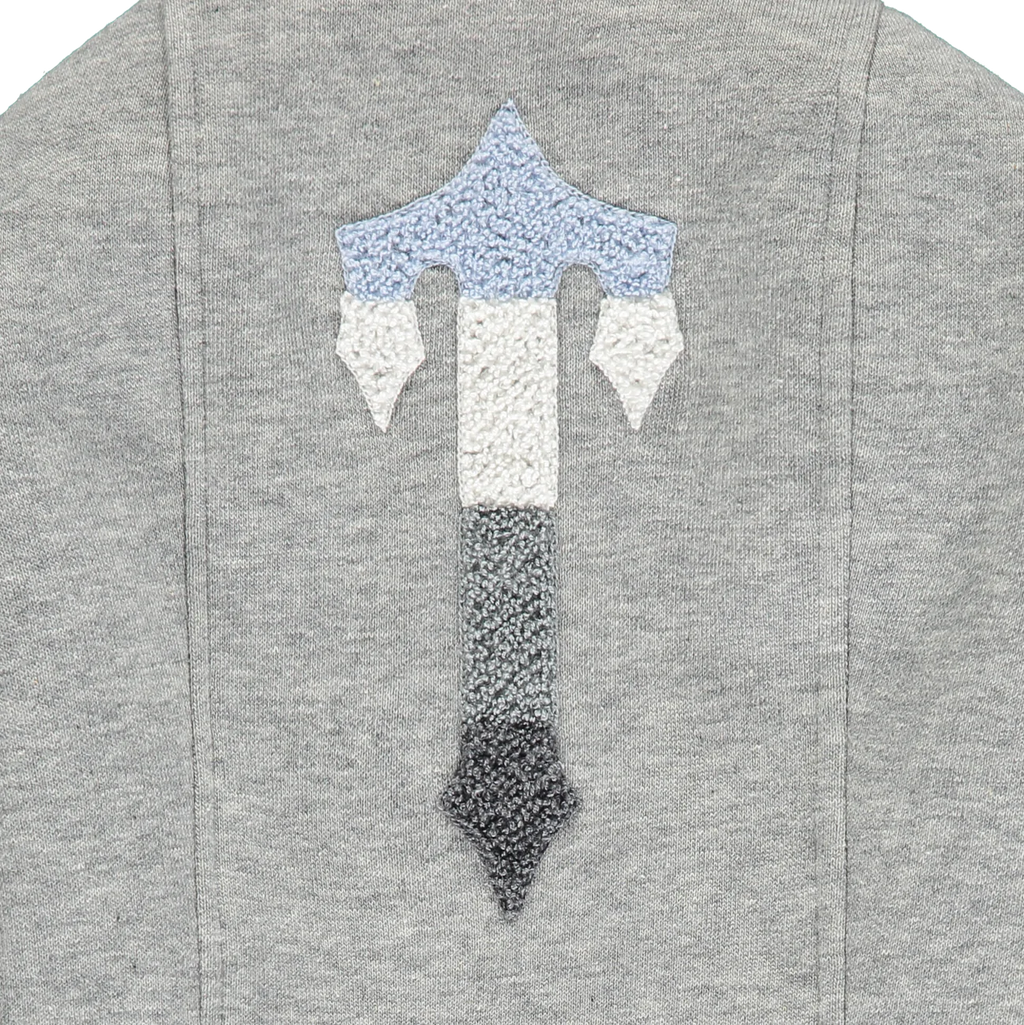 Trapstar Secret Decoded 2.0 Grauer Kapuzen-Jogginganzug – Stylischer Streetwear Set