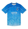 Trapstar Irongate Gradient Blaues T-Shirt – Stylisches Baumwollshirt für Herren