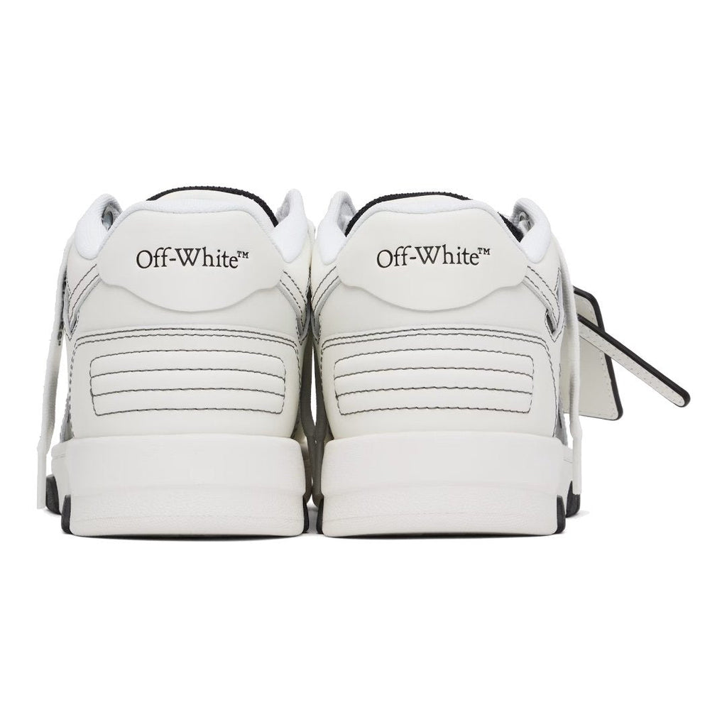 OFF-WHITE Out Of Office Schwarz Weiß Sneaker – Trendige Low-Top Freizeitschuhe