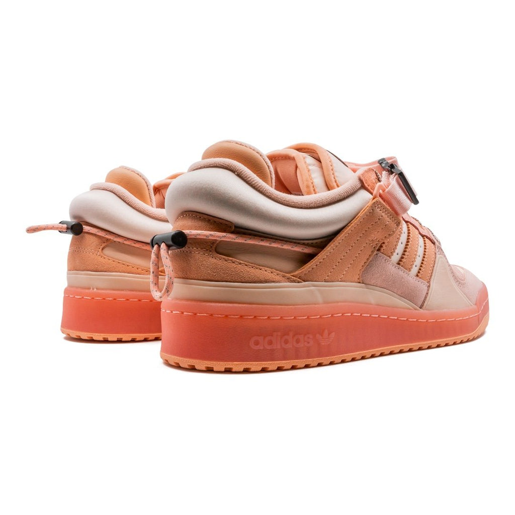 Adidas Forum Buckle Low Bad Bunny "Easter Egg" Pinker Leder Wildleder Sneaker
