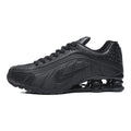 Nike Shox R4 Klassische Herren-Sneaker Schwarz Sportlich Bequem Retro Laufschuhe