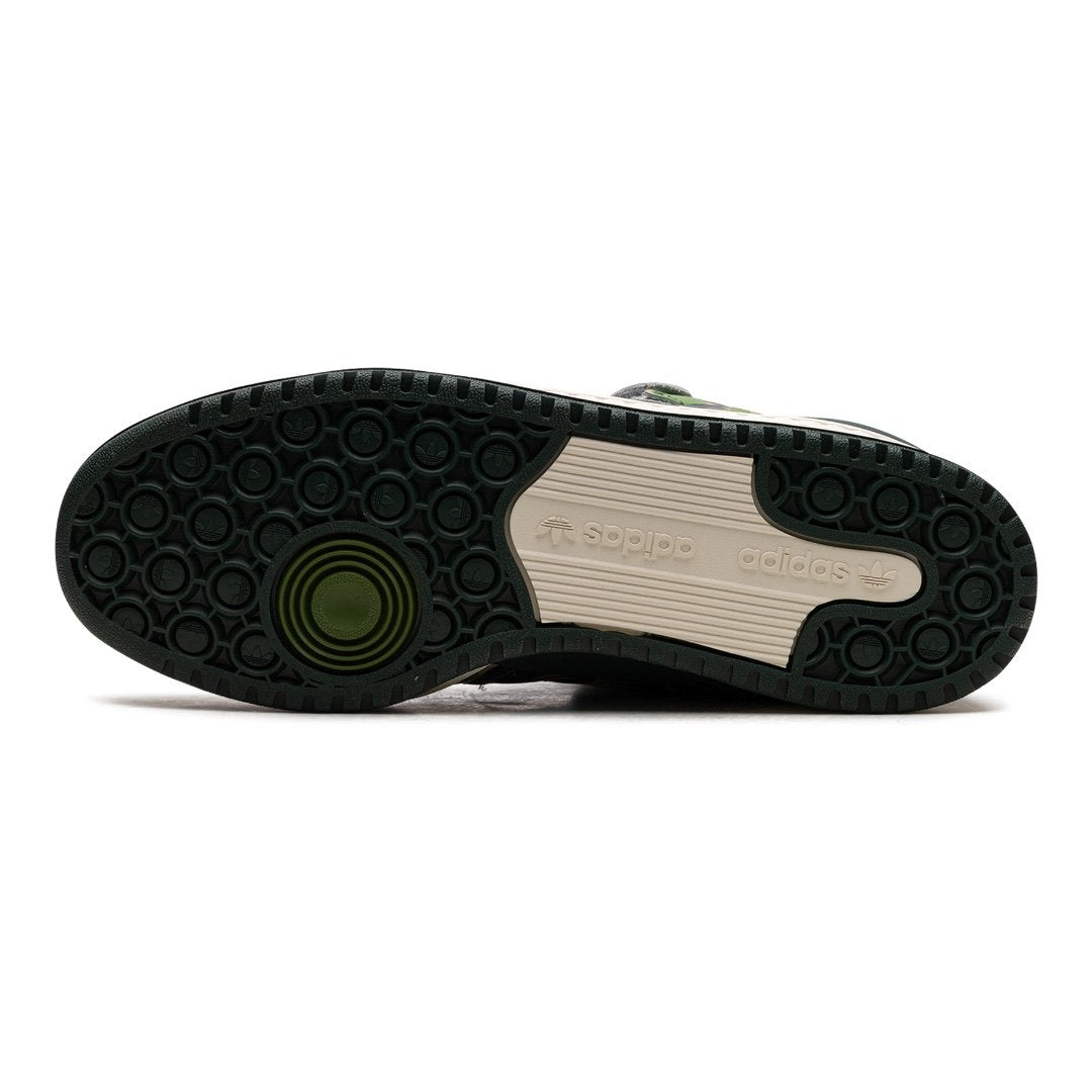 Adidas Forum 84 Low BAPE 30. Jubiläum Grüner Camo Limitierter Sneaker