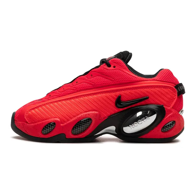 Nike NOCTA Glide 'Bright Crimson' Sneaker: Auffälliger Flammen-Look, Exklusiver Style