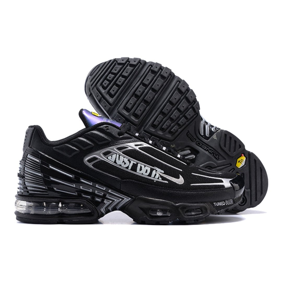 Nike TN Plus 3 Herren Laufschuhe: Federnde Max Air Dämpfung, Futuristische Linien