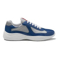 Prada America's Cup Aviation Blue Silver Unisex Sneaker: Stilvolle Freizeitschuhe