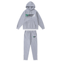 Stylischer Trapstar Decoded Grauer Trainingsanzug für Herren – Bequem, Modern und Vielseitig